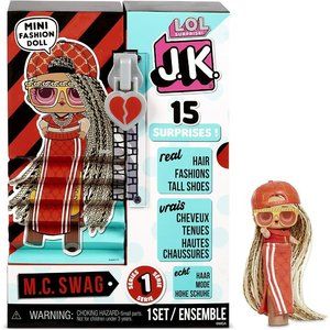 ✅️LOL Surprise J.K. M.C. Swag Mini Fashion Doll With Clothes And Accessories